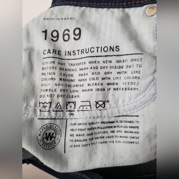 CAP 1969  LEGGINGS DENIM BLUE JEANS Size 29 excellent condition used - Picture 10 of 10